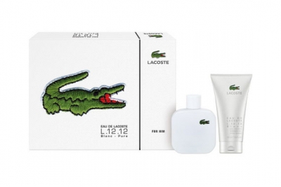 Lacoste Eau De L.12.12 Blanc - Набор (edt/100ml + s/g/150ml)