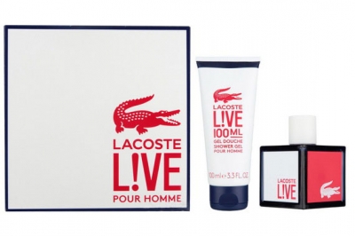 Lacoste Live - Набор (edt 100ml + sh/gel 100ml)