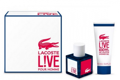 Lacoste Live - Набор (edt 100ml + sh/gel 100ml)