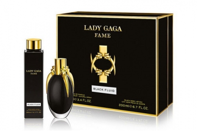 Lady Gaga Fame Black Fluid - Набор (edp/100ml + b/lot/200ml)