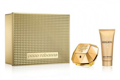 Paco Rabanne Lady Million - Набор (edp 80ml + b/lot 100ml)