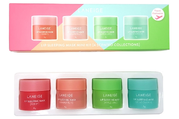 Набор ночные маски для губ - Laneige (lip sleeping mask 4*8g)