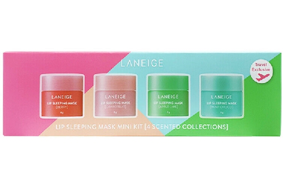 Набор ночные маски для губ - Laneige (lip sleeping mask 4*8g)