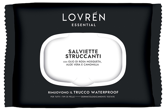 Салфетки для снятия водостойкого макияжа - Lovren Essential Salviette Struccanti Waterproof