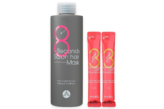 Набор - Masil Salon Hair Set (mask 350ml + shm 8ml)