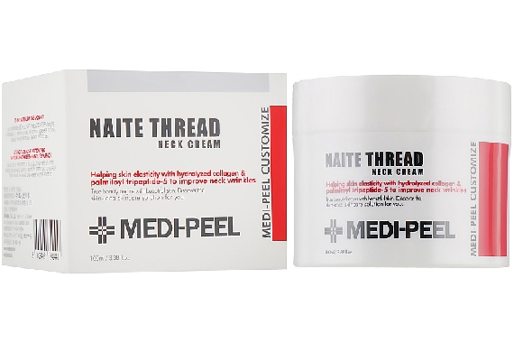 Крем для шеи и декольте - Medi Peel Naite Thread Neck Cream