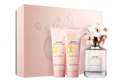 Marc Jacobs Daisy Eau So Fresh - Набор (edt 75ml + b/lol 75ml + sh/g 75ml)