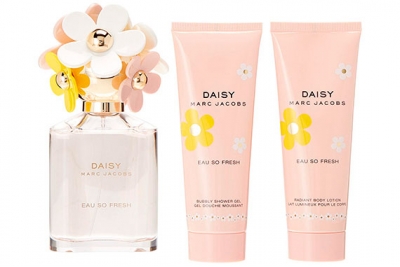 Marc Jacobs Daisy Eau So Fresh - Набор (edt 75ml + b/lol 75ml + sh/g 75ml)