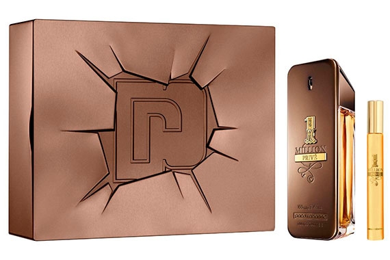 Paco Rabanne 1 Million Prive - Набор (edp 100ml + edp 10ml)