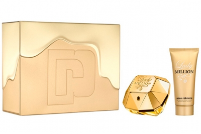 Paco Rabanne Lady Million - Набор (edp 80ml + b/lot 100ml)