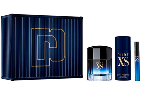 Paco Rabanne Pure XS - Набор (edt 100ml + edt 10ml + deo 150ml)
