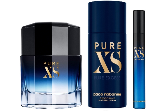 Paco Rabanne Pure XS - Набор (edt 50ml + edt 10ml + deo 150ml)