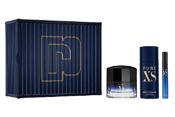 Paco Rabanne Pure XS - Набор (edt 50ml + edt 10ml + deo 150ml)