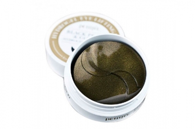 Патчи для глаз с золотом и черным жемчугом - Petitfee & Koelf Black Pearl & Gold Hydrogel Eye Patch