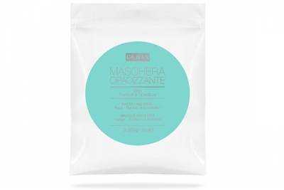Тканевая матирующая маска для лица - Pupa Mattifying Mask