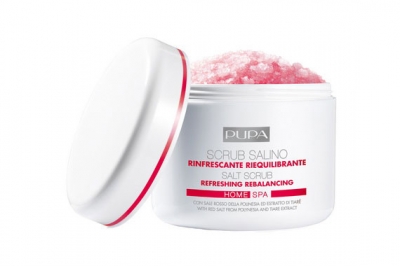 Освежающий и восстанавливающий скраб для тела - Pupa Home Spa Salt Scrub