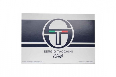 Sergio Tacchini Club - Набор (edt 100ml + a/sh/lot 100ml)