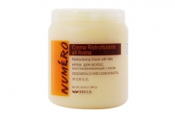 Крем для волос восстанавливающий с овсом - Brelil Numero Restructuring Cream Oats