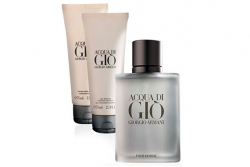 Giorgio Armani Acqua di Gio Pour Homme - Набор (edt 100ml + a/sh balm 75ml + sh/gel 75ml)