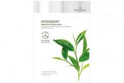 Маска c экстрактом зеленого чая - Beauugreen Antioxidant Green Tea Essence Mask