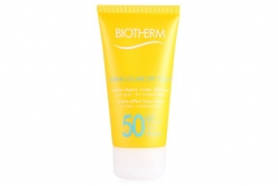 Солнцезащитный крем для лица - Biotherm Creme Solaire Dry Touch SPF 50