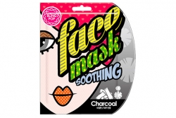 Успокаивающая маска с черным бамбуковым углем - Bling Pop Charcoal Black Bamboo Mask