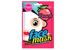 Маска для лица с экстрактом персика - Bling Pop Peach Firming & Brightening Mask