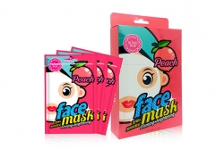 Маска для лица с экстрактом персика - Bling Pop Peach Firming & Brightening Mask