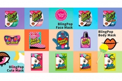 Маска для глаз с коллагеном - Bling Pop Collagen Healing Eye Mask