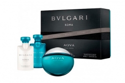 Bvlgari Aqva Pour Homme - Набор (edt 50ml + s/g 40ml + afsh 40ml)