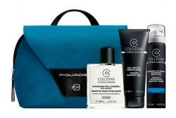 Набор - Collistar Uomo (ash/lot 50ml + sh/foam 75ml + sh/gel 100ml + bag)
