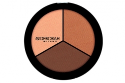 Набор для контуринга - Deborah Trio Contouring Pallette