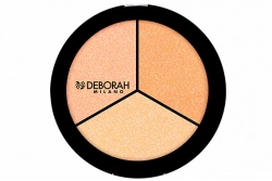 Хайлайтер для лица - Deborah Highlighter Trio Palette