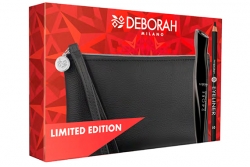 Набор - Deborah 24 ORE Absolute Volume Kit (mascara + pencil + bag)