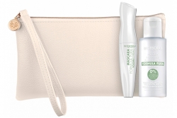 Набор - Deborah Formula Pura Volume Estremo Kit (mascara + acqua micellare + bag)