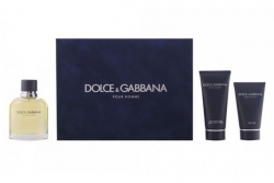 Dolce&Gabbana pour Homme - Набор (edt 125 + s/g 50 + a/sh balm 100)