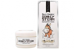 Крем для лица молочный - Elizavecca Silky Creamy Donkey Steam Moisture Milky Cream