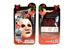 Маска омолаживающая с женьшенем - Elizavecca Face Care Red Ginseng Deep Power Ringer Mask