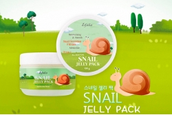 Улиточная лифтинг маска с памятью формы - Esfolio Snail Shape Memory Jelly Pack