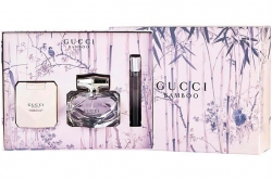 Gucci Bamboo - Набор (edp75ml + mini 7.4ml + b/lot 100ml)