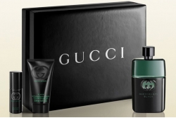 Gucci Guilty Black Pour Homme - Набор (edt/90ml+sh/gel/50ml+edt/8ml)