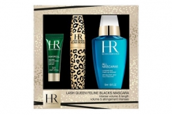Набор - Helena Rubinstein Lash Queen Feline Blacks (mascara/7ml + lot/50ml + eye/care/3ml)