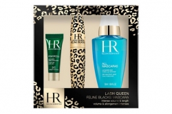 Набор - Helena Rubinstein Lash Queen Feline Blacks (mascara/7ml + lot/50ml + eye/care/3ml)
