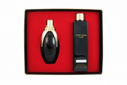 Lady Gaga Fame Black Fluid - Набор (edp/100ml + b/lot/200ml)