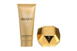 Paco Rabanne Lady Million - Набор (edp 80ml + b/lot 100ml)