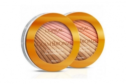 Пудра для лица - L'Oreal Paris Glam Bronze Trio Poudre