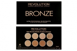 Палитра бронзеров для лица - Makeup Revolution Bronze Palette