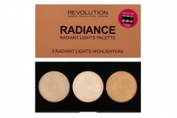 Палитра осветляющих хайлайтеров - Makeup Revolution Radiance Lights Palette