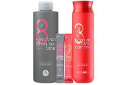 Набор - Masil Salon Hair Set (mask 200ml + mask 8ml + shm 300ml + shm 8ml)