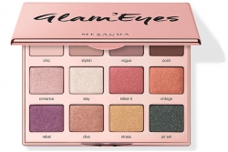 Палетка теней - Mesauda Milano Glam'eyes 12 Multi Finish Compact